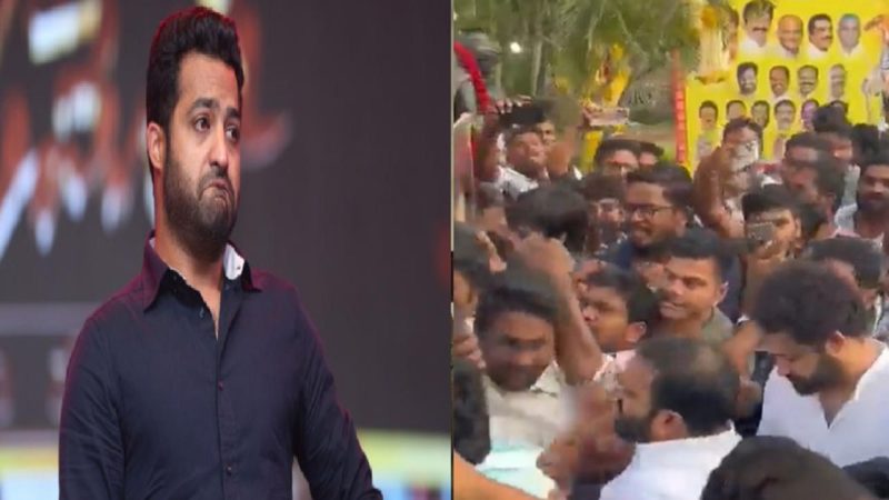 NTR Emotional: ఎన్టీఆర్ ఘాట్ కు చేరుకున్న తారక్..తాత కు నివాళ్లు అర్పిస్తూ ఏడ్చేశాడు..
