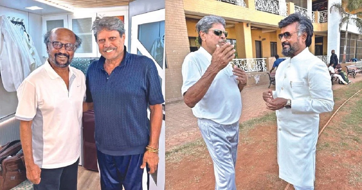 kapil dev rajinikanth