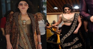 actress-samantha-turn-in-to-new-york-city-and-went-to-india-parad-and-she-wared-saree-cost-more-two-lakhs-rupess