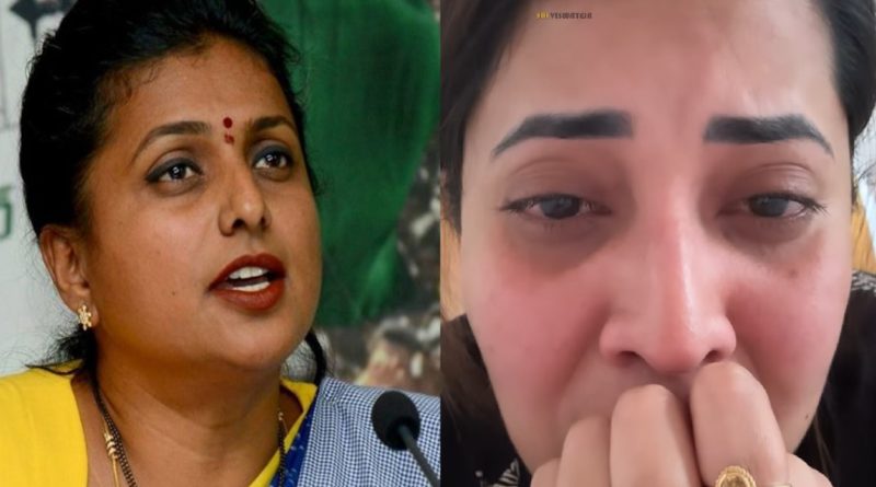 roja responds to anchor anasuya crying and warns vijay devarakonda to stay in control