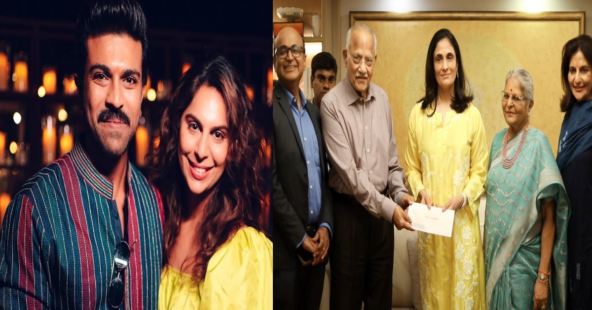 super-star-rajinikanth-block-buster-jailer-movie-producer-kalanithi-maran-give-one-crore-rupees-check-to-upasana-family