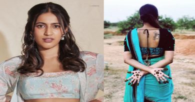 naga-babu-daughter-niharika-konidela-back-side-tattoo-you-will-be-surprised-to-know-the-meaning-of-the-tattoo